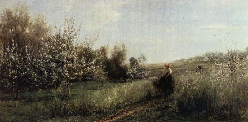 Charles Francois Daubigny Spring Norge oil painting art